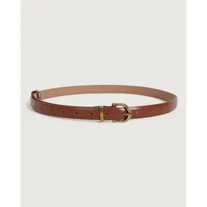 The Horseshoe Gold Buckle Belt