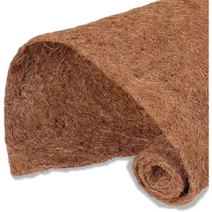 Coco Coir Fiber Liner Roll Sheet, Coconut Fiber Pad, Coconut Husk Liners Mat for Planters Baskets, DIY Moss Pole - 12x48 inch