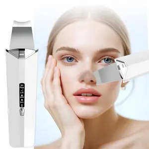 HHome Skin Cleansing Scraper, 4-in-1 Facial Cleansing Tool, Multifunctional Facial Scraper, Pore Cleanser, Serum Infusion Device, Deep Cleansing Scraper with Type-C Charging Cable