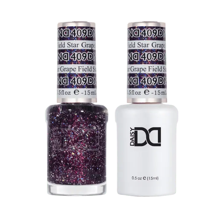 DND Daisy Soak Off Gel Polish & Regular Lacquer - #409 - Firework Star