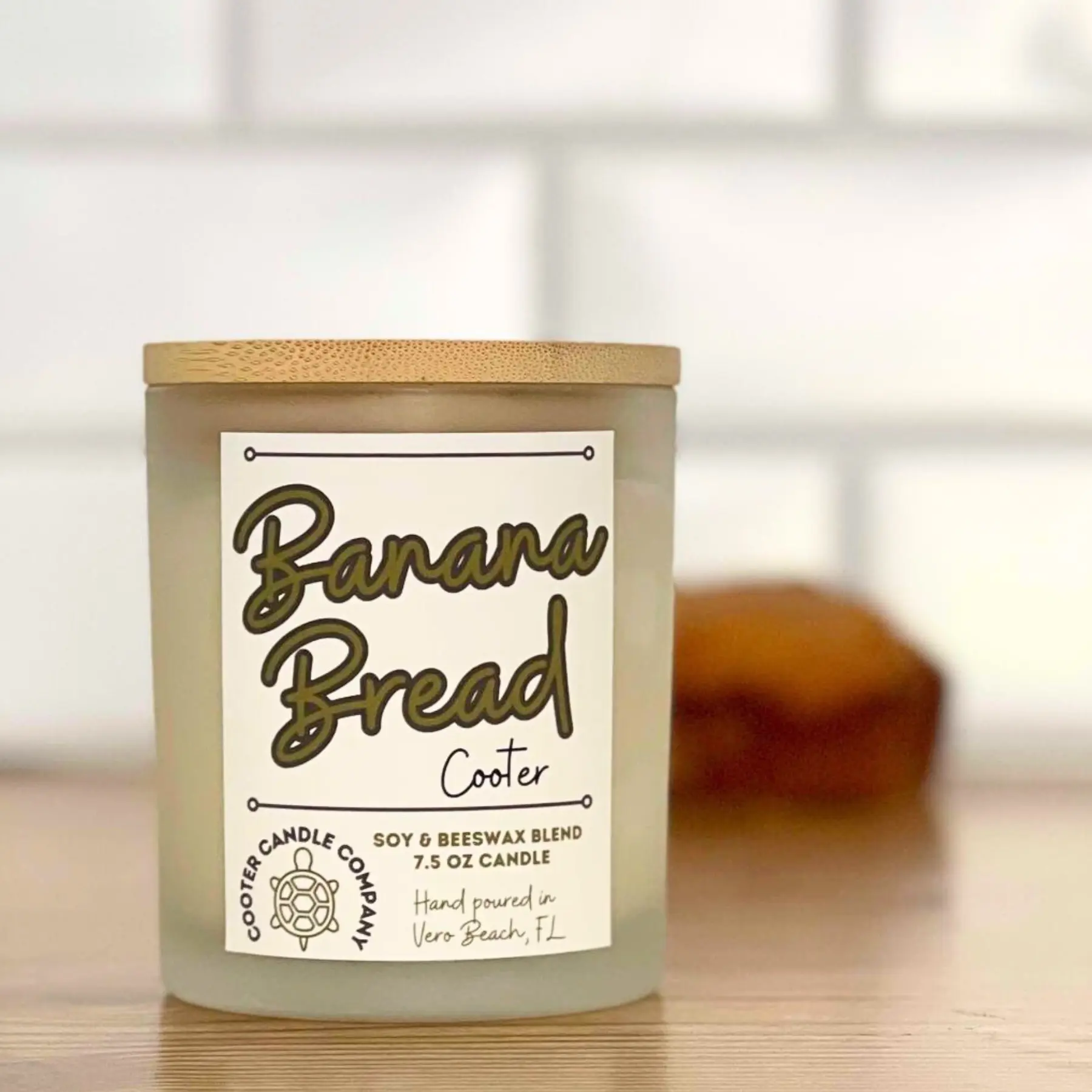Banana Bread Cooter Candle- Banana Bread scented candle