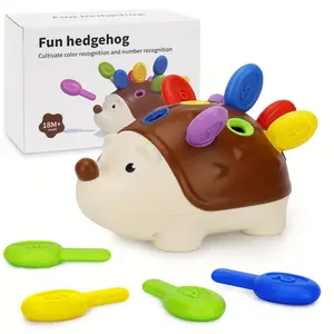 Cute Hedgehog Design Baby Toy, Sensory Activity Board, Sensory Fine Motor Skills Development Toys, Early Education & Smart Toy For Toddler