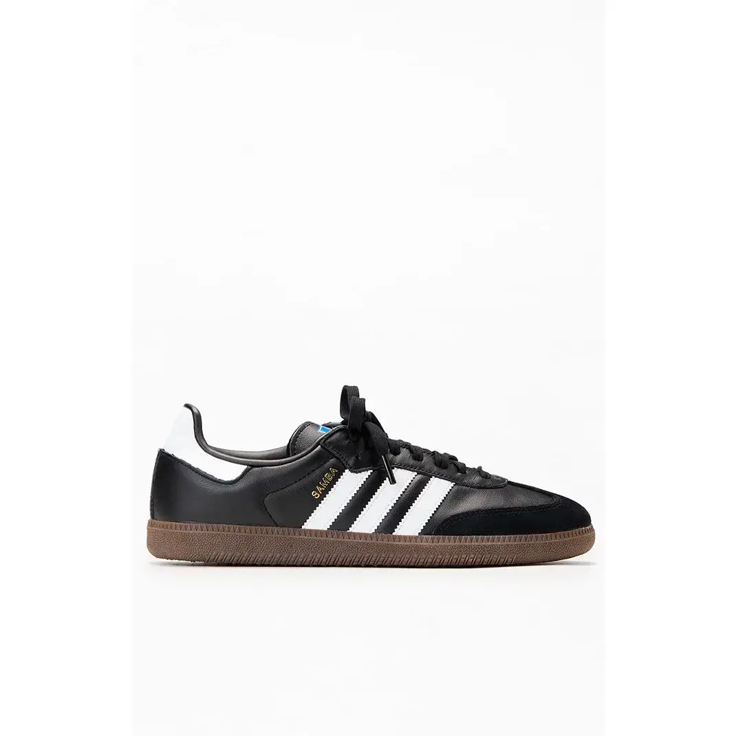 adidas Men's Black & White Samba OG Shoes