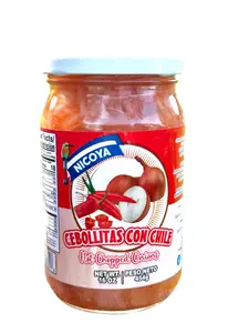 Cebollitas con Chile Nicoya 16oz ️ – Acompañante Picante Tradicional