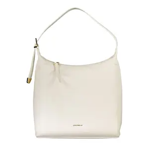 Coccinelle White Leather Handbag