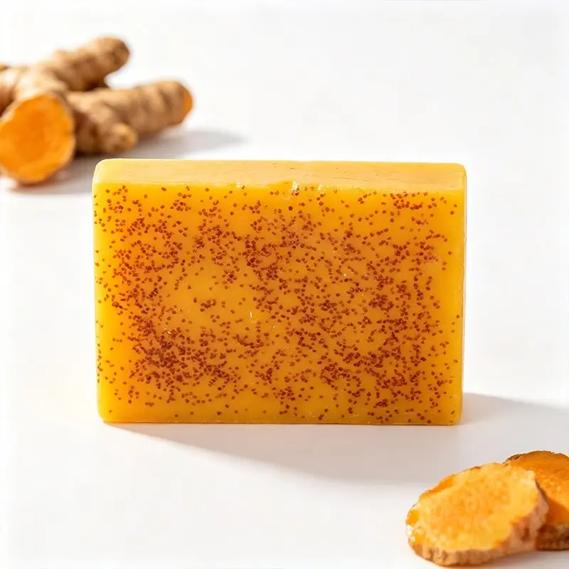 Turmeric & Kojic Acid Soap Sheets - Portable Travel Body Care Soap for Camping, Hiking, Outdoor Body Wash Brightening Soap Body Hygiene Products