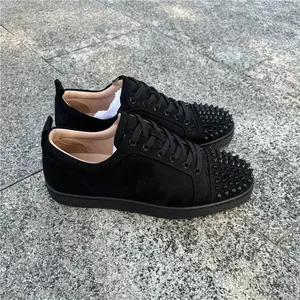 Men's studded toe, casual and fashionable sports shoes, closed training shoes