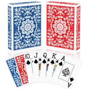 Playing Cards,Deck of Cards,Playing Cards 2 Pack,Poker Cards Professional Set,Jumbo Index Large Print Playing Cards for Adults Seniors,Card Games for Family Game Night Party Casino Magic,Blue and Red Box
