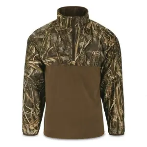 No chest pocket Quarter Zip Jacket Drake Pullover Sale Drake Waterfowl MST 1/4 Zip Refuge Eqwader Jacket