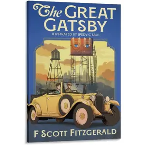 The Great Gatsbys Classic Movie Poster (14) Picture Print Canvas Poster Wall Paint Art Posters Decor Modern Home Artworks