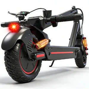 OBX OBX All Terrain Electric Scooter for Adults,1200W Motor,30MPH Top Speed 33 Miles Long Range 10''Off Road Pneumatic Tires Turn Signals,330LBs Load Capacity,Dual Shock Absorption Foldable E-Scooter with APP Control,48V13Ah