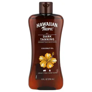 Hawaiian Tropic Dark Tanning Coconut Oil, 8 fl oz (236 ml)