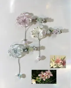 Lily Hair Clips The perfect accessories for this summer Fairycore Aesthetic Hair Accessories