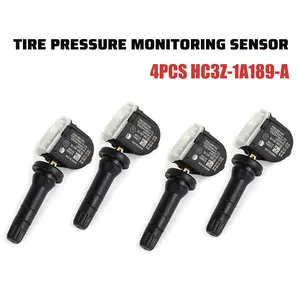 4PCS OEM Ford TPMS Tire Pressure Monitor Sensors – TPMS42 HC3Z-1A189-A, Compatible with Ford F-Series, Mustang, Explorer, 315MHz, Programmable, Replace# HC3Z-1A189-A