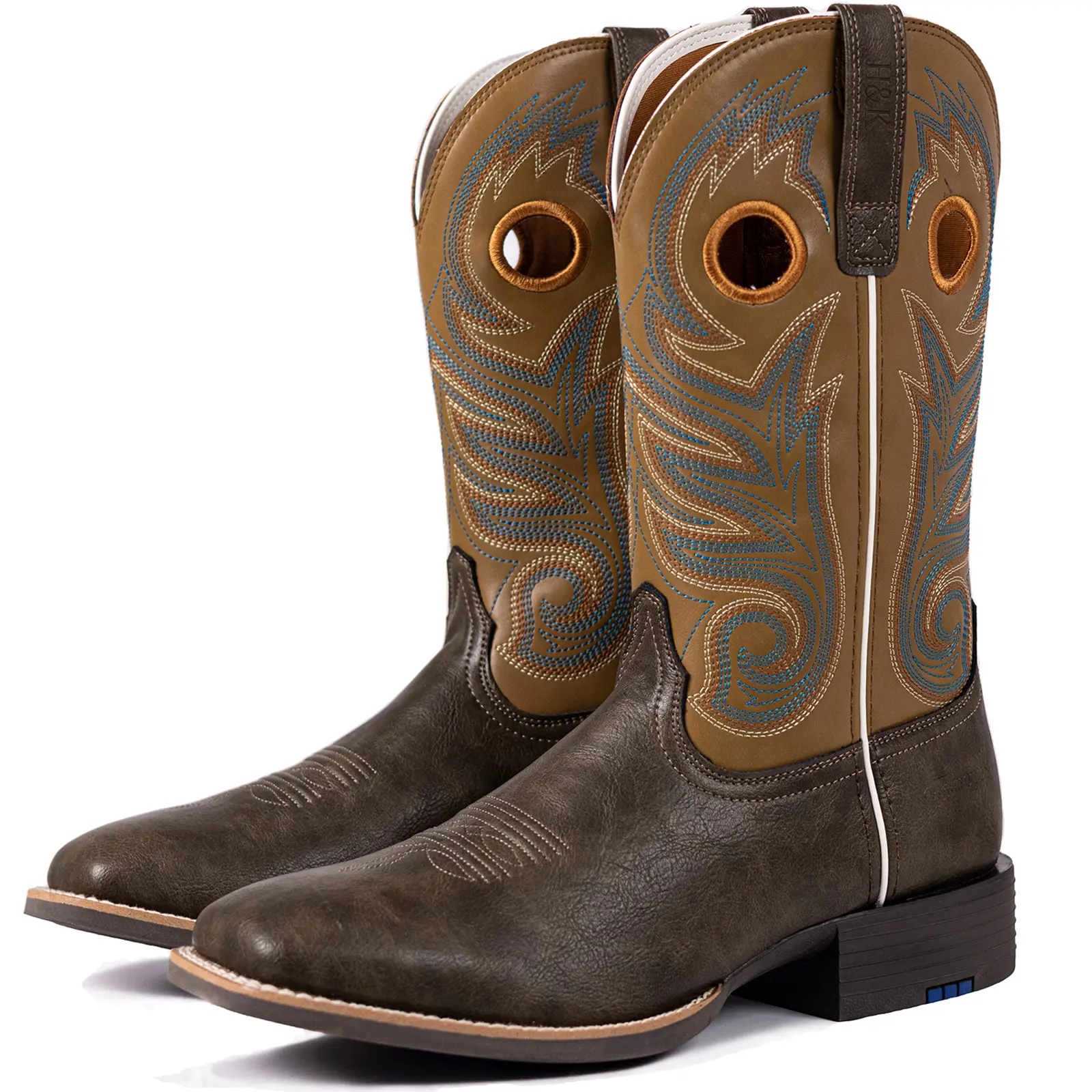 【Custom Cowboy Boot】Personalized Men's Cowboy Boots – A Great Gift Idea, Custom letters,Comfortable Soft Leather, Rugged & Fashionable