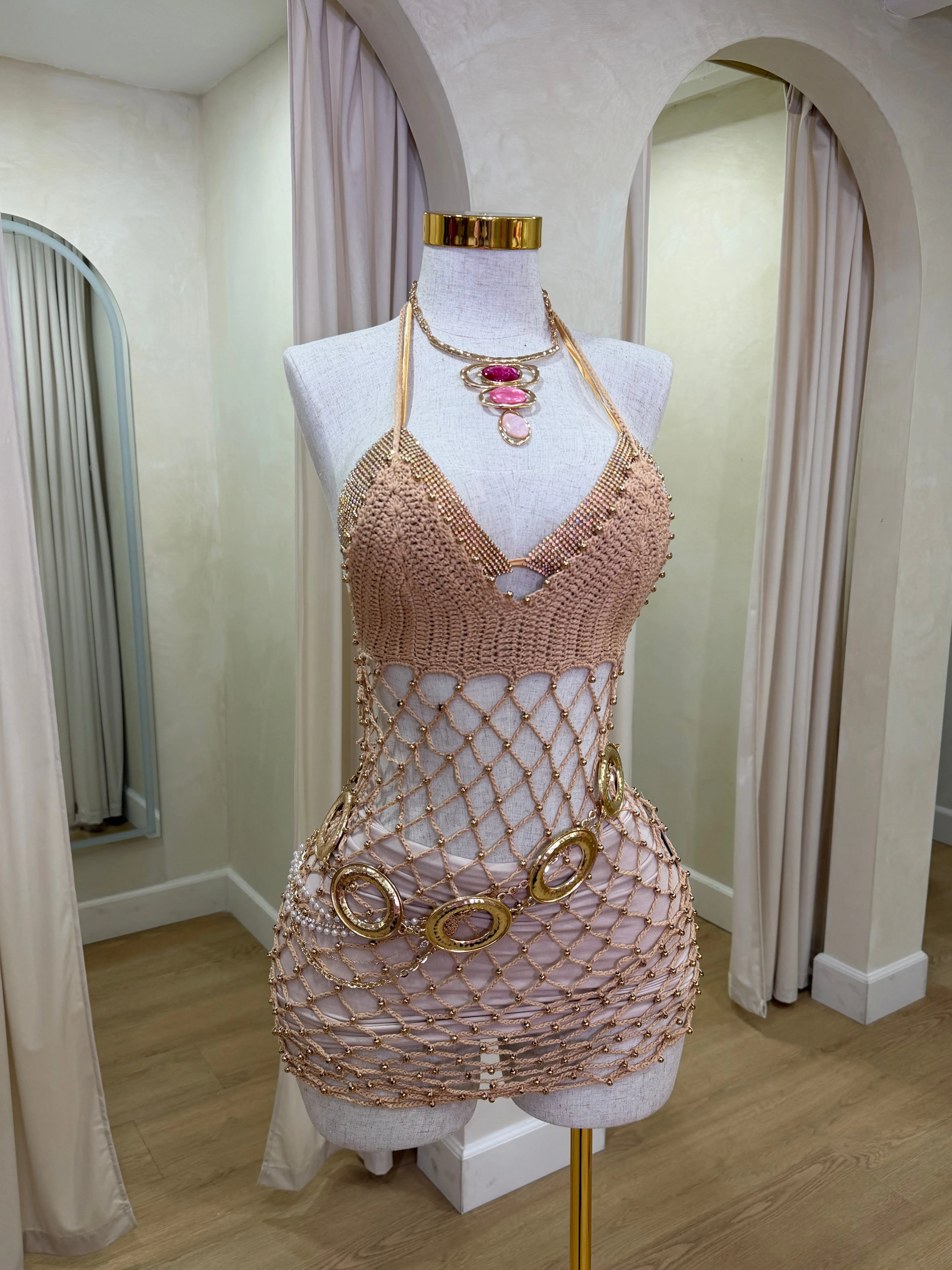 crochet babydoll dress - TikTok Shop