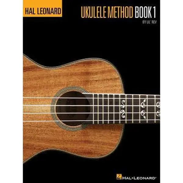 Hal Leonard Ukulele Method Book 1 - Lil' Rev, English Paperback for Beginners, First Ukulele Learning Book, 11.86" h x 8.9" l x 0.19" w