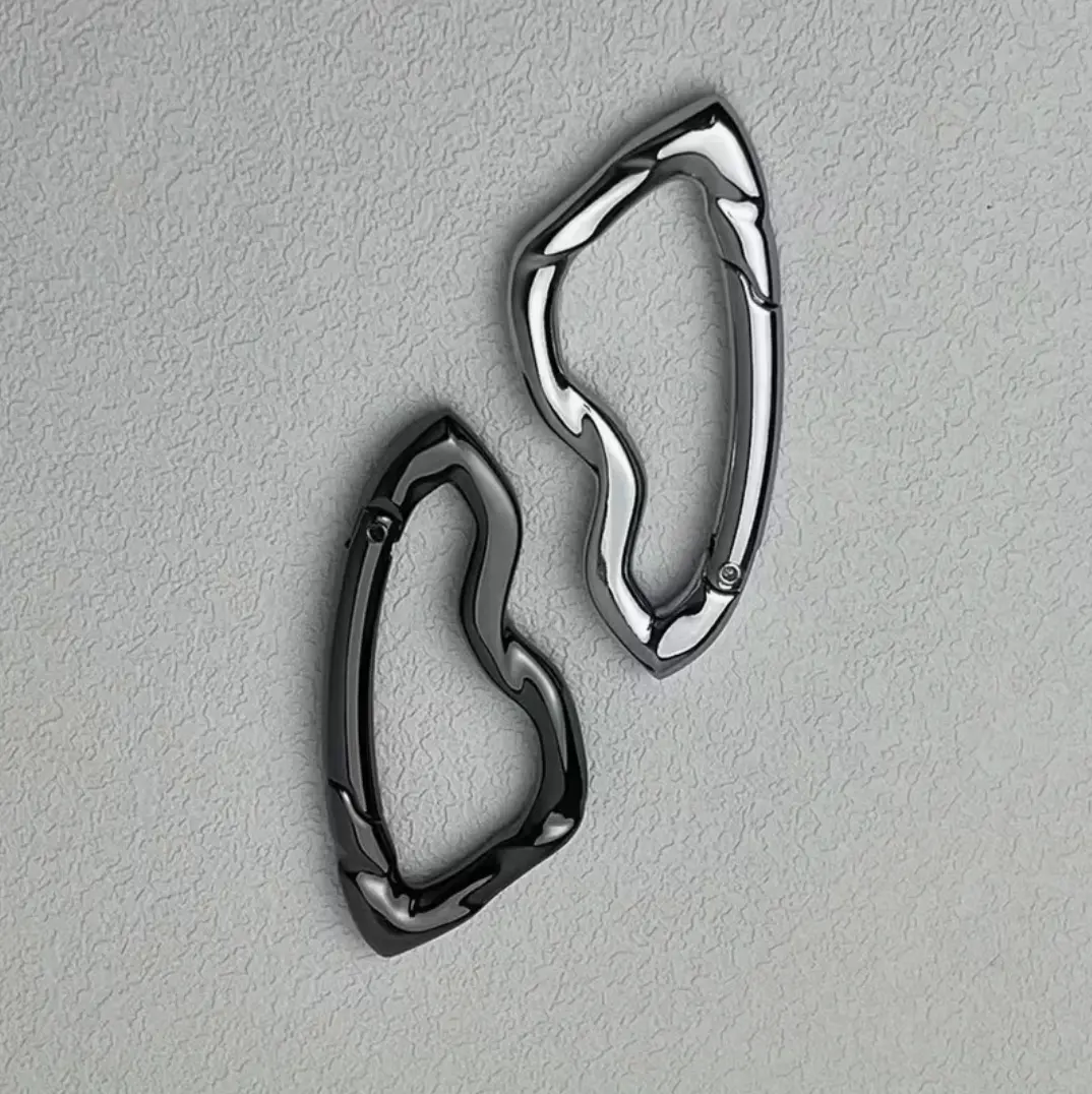Viral Carabiner Belt Loop Accessory - Fashion Accessory for Everyday Use Men Pro Stainless Steel Rod