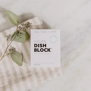 Dish Washing Block - Plastic-Free Dish Soap Bar, Zero Waste, Vegan, Eco-friendly