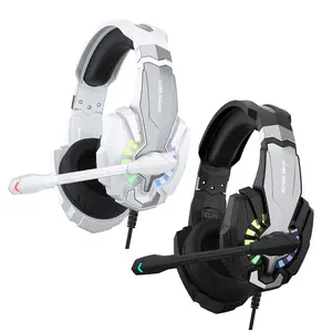 G9000p Gaming Surround Sound Headset with 40mm Bass Drivers & LED Light, Gaming Headphones, Compatible with Ps4/ps5/xbox/switch/PC, High-Quality Audio Experience