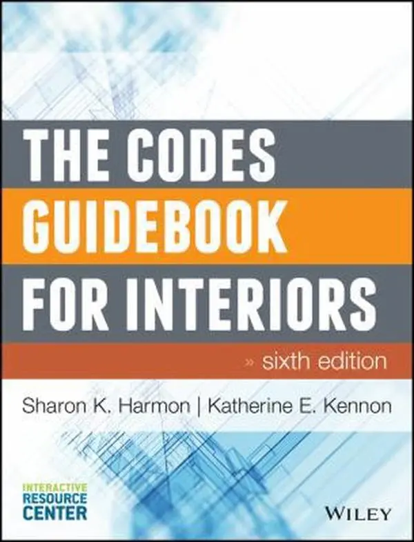 USED Book - The Codes Guidebook for Interiors by Sharon K. Harmon (Hardcover) - english