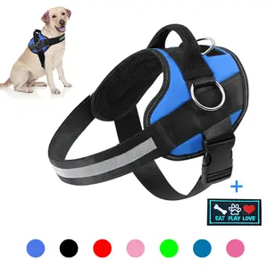 Pet Dogs Adjustable Harness Small and Large Dog Harness Vest Dog Leash Pet Leashes Reflective Leash Drag Pull Tow Dog Vest