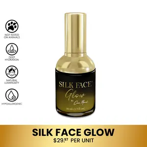 Coco March Elixir Silk Face Glow, Anti Aging Facial Mist Spray, Nourishing, Hydrating and Moisturizing, Fine Lines Reduction, 1.7 fl oz