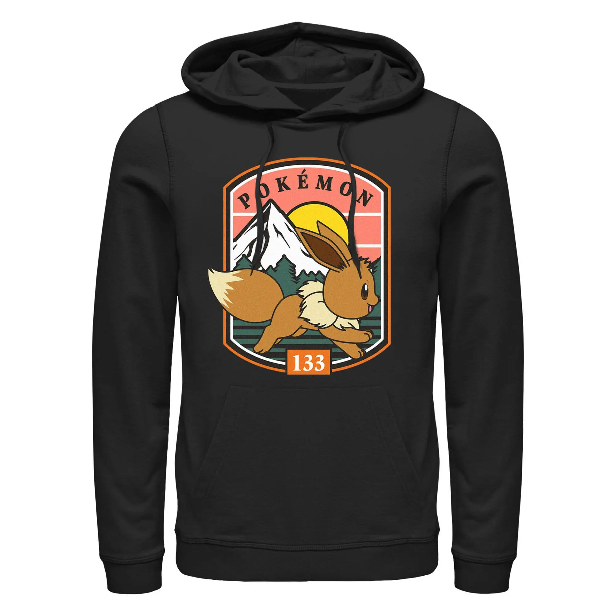 Men's Pokemon Eevee 133 Pull Over Hoodie