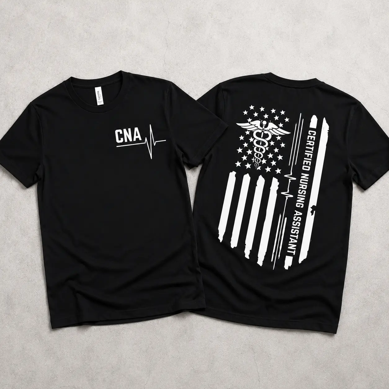 CNA Shirt Certified Nursing Assistant Tee Nurse Support Staff Graphic Shirt Medical Worker Gift Healthcare Appreciation Uniform Top