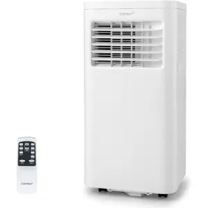 Portable Air Conditioner, 8000 BTU 3-in-1 Personal AC Unit with Built-in Dehumidifier, Fan Mode, Sleep Mode, 24H Timer, Remote Control, Cools up to 250 Sq. Ft for Bedroom