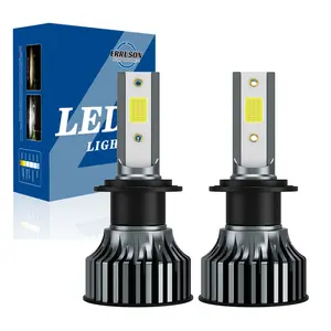 Erruson 30000lm LED Car Headlight Bulbs, H4/h7/h1/h3/h11 Compatible, 9005/9006/9012 Models, 6000k Turbo Light, 12V Auto Fog Lamp, LED Headlights