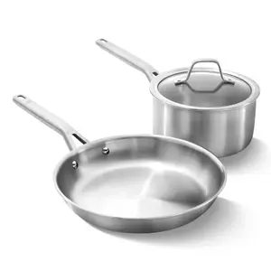 Calphalon Stainless Steel 3-Piece Cookware Set
