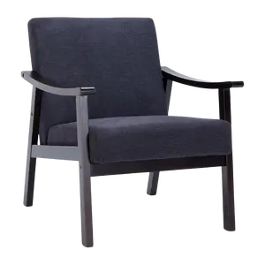 Medieval-Inspired Modern Armchair with High Back Upholstered Chair Solid Wood Legs Leisure Reading Chair for Living Room or Bedroom