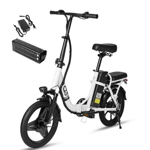 750W Folding Electric Bicycle with Removable Battery, Top Speed of 22+MPH, Range of 30+ Miles, 4 Riding Modes, Ideal for Commuting.