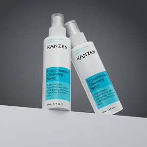 Kanzen Skincare Hypochlorous Cleansing Anti Bacterial Spray 125ml 4.2 fl oz | 125ppm Hypochlorous Acid, Skincare Facial Spray | For Sensitive Skin, Acne Prone Skin, Non Comedogenic | Pure Ingredients