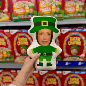 Leprechaun Custom Face Pillow