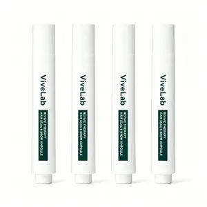 4PCS Rosemary & Multi-Peptide Hair Growth Roll On Scalp Serum for Hair Thinning & Density | Precision Scalp Applicator | Clinical Blend for Thicker, Fuller and Healthier Looking Hair | ViveLab