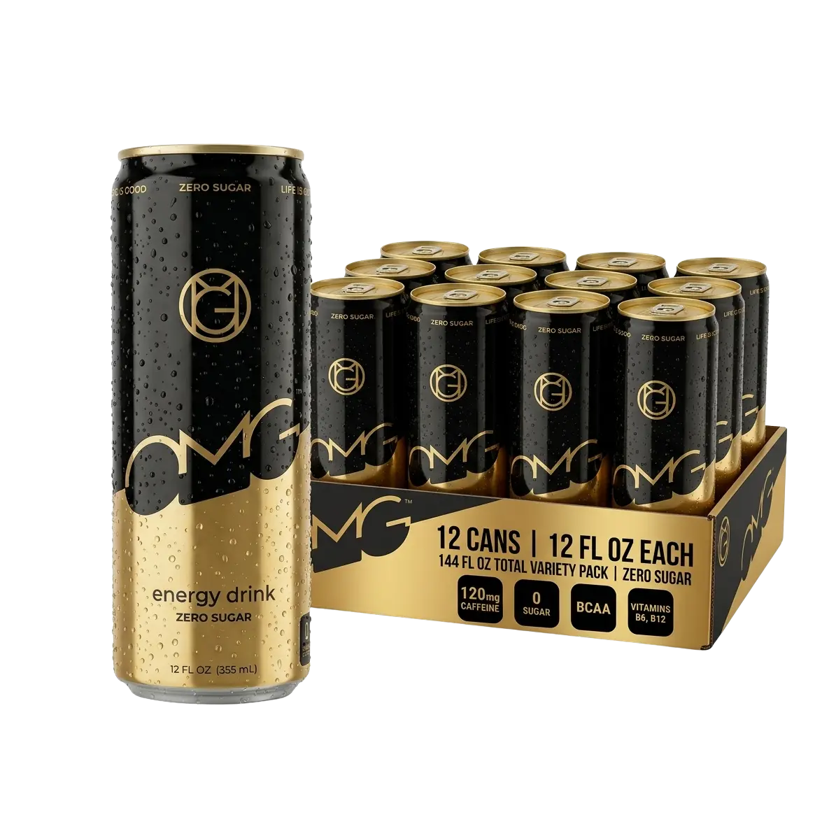 OMG ENERGY DRINK 12 can pack