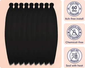 Apple Cider Vinegar Pre-Rinsed Braiding Hair 8 Bundles 16"