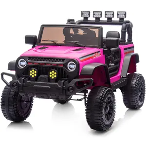 Hikiddo 12V/24V 2WD Kids Ride on Car Truck Outdoorfun Kids Electric Vehicles Car Ride on Toy for Toddlers Little boys and girls kids with Remote Control