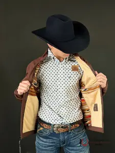 ARIAT JACKET LOGO 2.0 CHIMAYO SHAVED CHOCOLATE 10046022