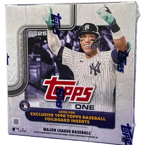 2025 Topps Baseball Series One MEGA Box ( Exclusive 1990 Foilboard Inserts)️ Sports Cards