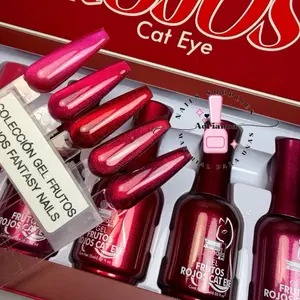 COLECCIÓN FRUTOS ROJOS CAT EYE FANTASY NAILS PIEZAS