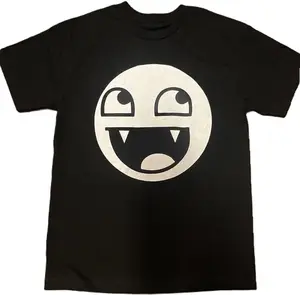 Epic Face Vampire T Shirt Y2K Goth Emo Scene Tapout Affliction