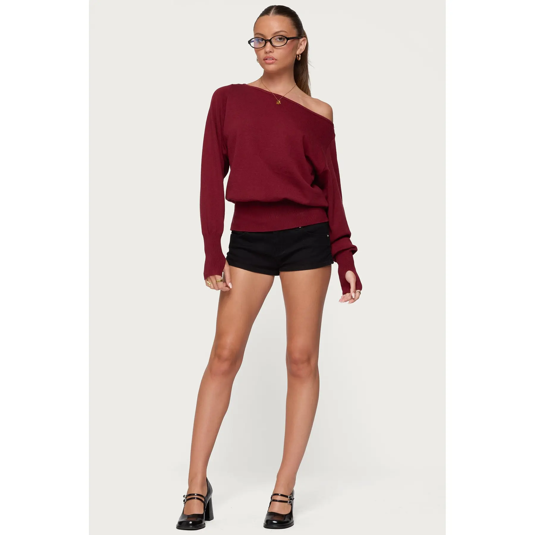 Jagger Low Rise Denim Shorts
