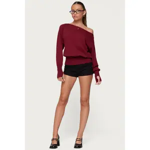 Jagger Low Rise Denim Shorts