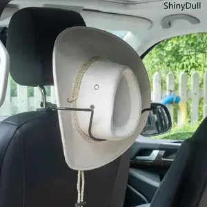 Cowboy Hat Holder for Car – Foldable Rack Keeps Hat Shape, Easy Install for SUV & Truck