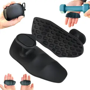 Non-slip Fitness Hand Grips, 1 Pair Silicone Hand Grips, Gym Training Accessories for Men & Women, Exercise Machine Accessories, Textured Grip Design