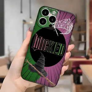 Wicked Protective TPU Case for iPhone 11-17, Including Pro & Max, Shockproof Lens Protector, Colorful Cartoon Design, Ideal Gift for Birthdays & Christmas