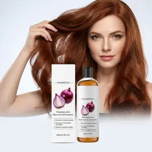 Red Onion lightweight shampoo; moisturizing and cleansing hair strands; refreshing and comfortable; gentle formula that reduces oiliness; volumizing shampoo; oil-control shampoo; shampoo conditioner